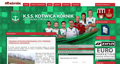 Desktop Screenshot of kotwicakornik.pl